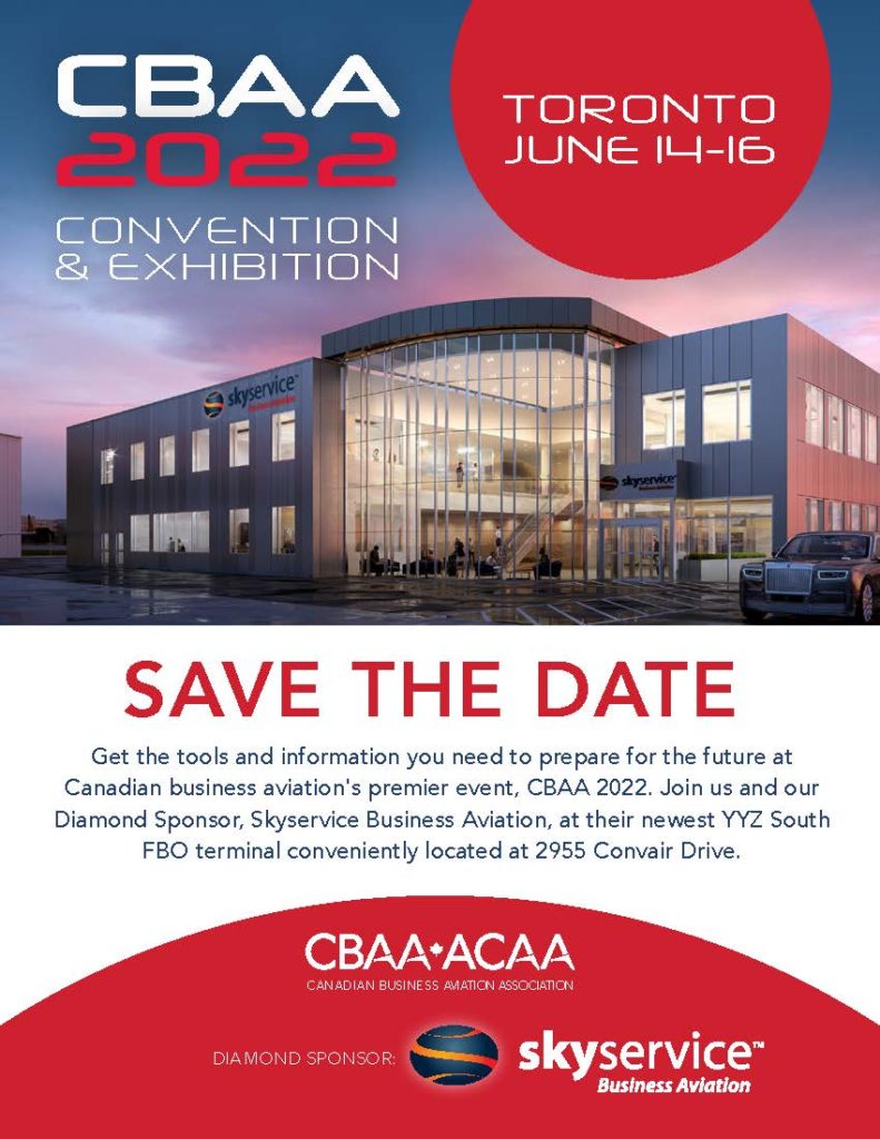 Canadian Business Aviation Association Convention & Exhibition @ YYZ